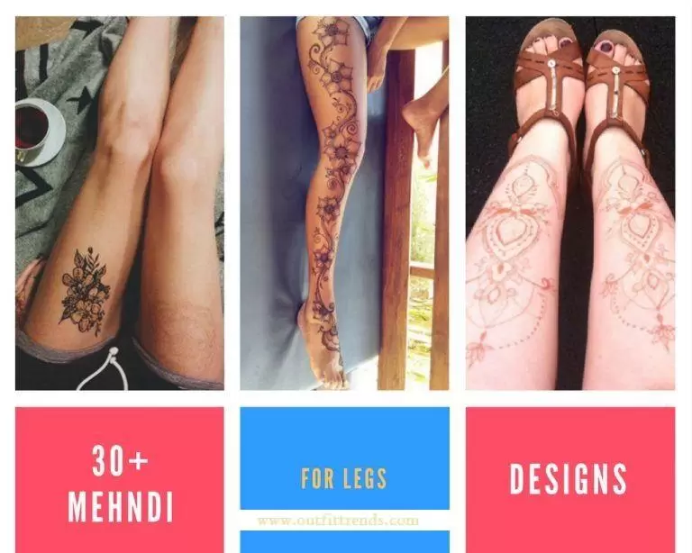 30 Best Leg Mehndi Designs You Should Try