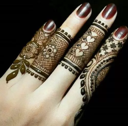 Best Mehndi Designs for Fingers (18)