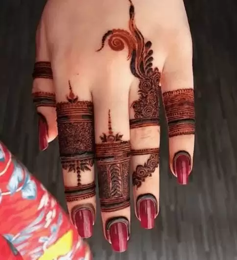 Mughlai Mehndi Designs (9)