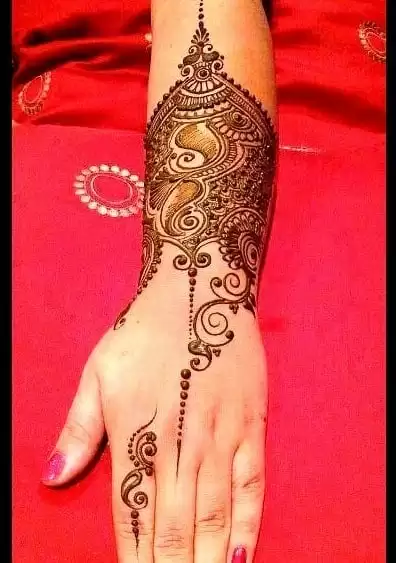 Mughlai Mehndi Designs (6)