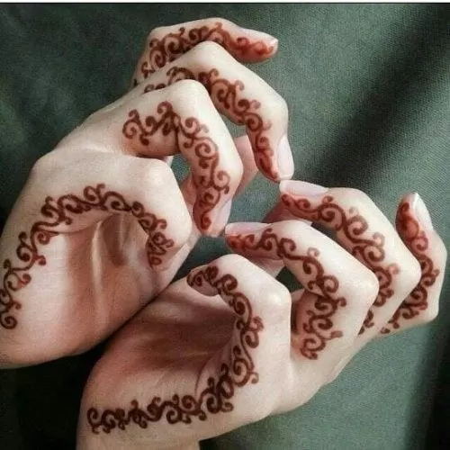 Best Mehndi Designs for Fingers (10)