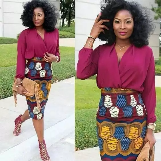 Trendy Business Looks With Kitenge Outfits (2)