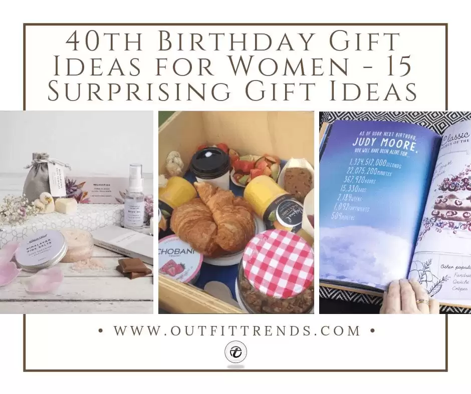 40th Birthday Gift Ideas for Her – 15 Surprising List