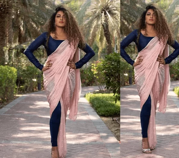 Saree Pant Outfit for Women