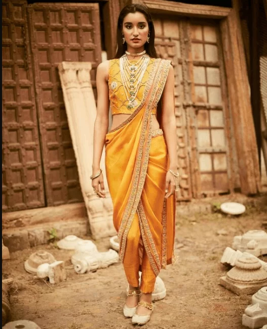 Saree Pant Outfit for Women