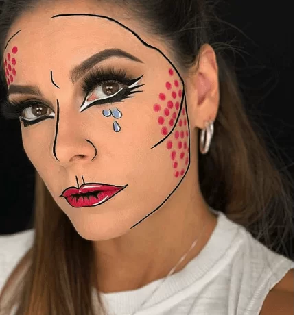 halloween makeup teen girls