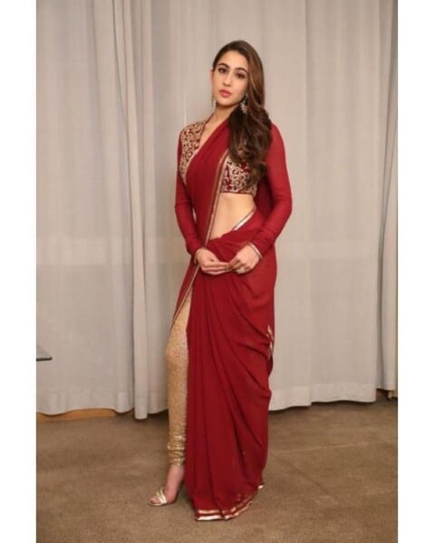 26 Ideas On How to Wear Saree with Pants