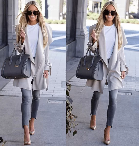 Minimal Heels Outfit for Women