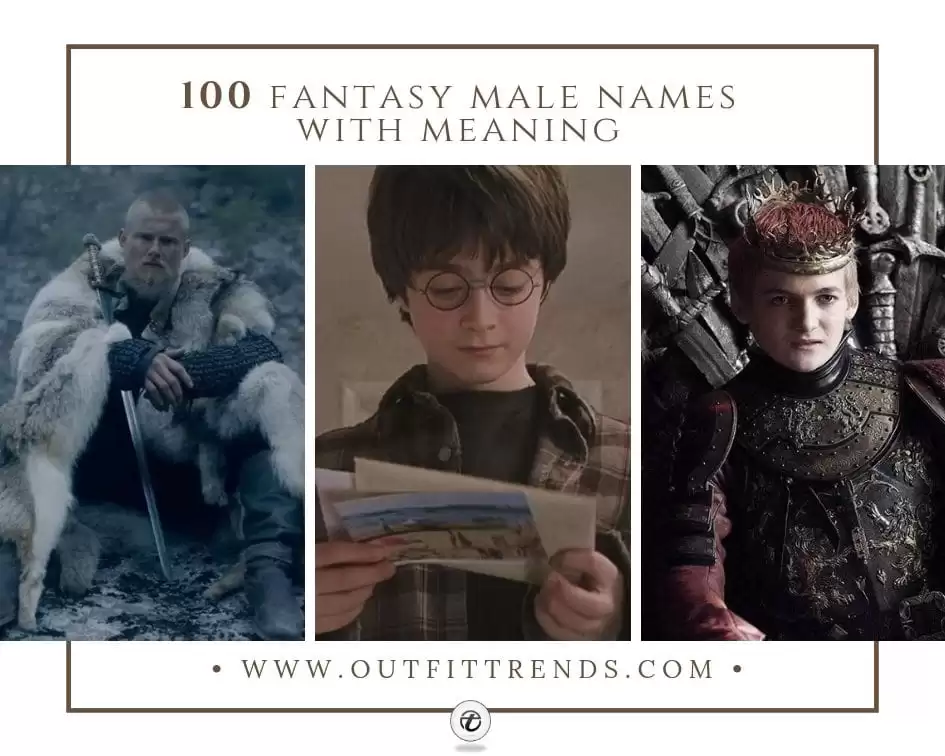 100 Best Fantasy Male Names With Meaning