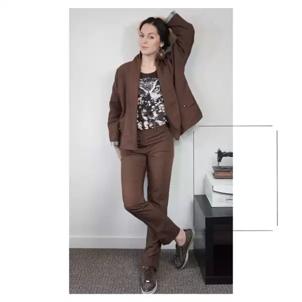 brown outfit ideas for women (38)