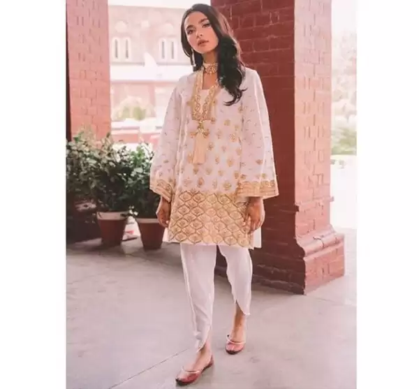 cross stitch tulip shalwar 2