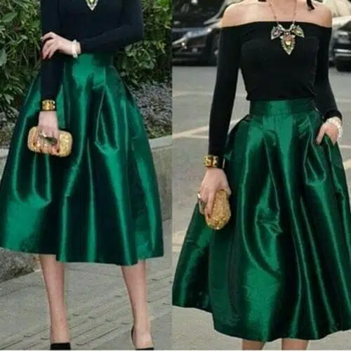 Elegant skirt outfit