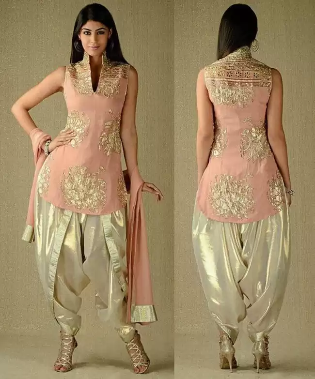 tulip shalwar india design