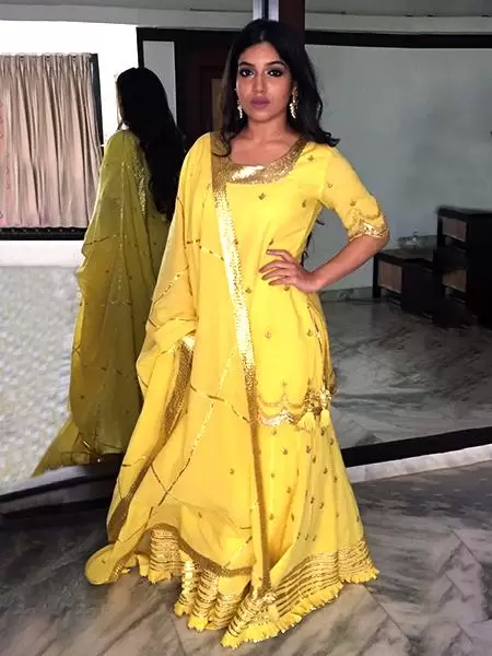 yellow sharara