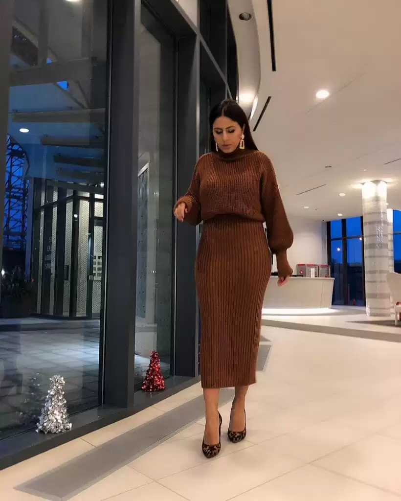 brown outfit ideas for women (6)