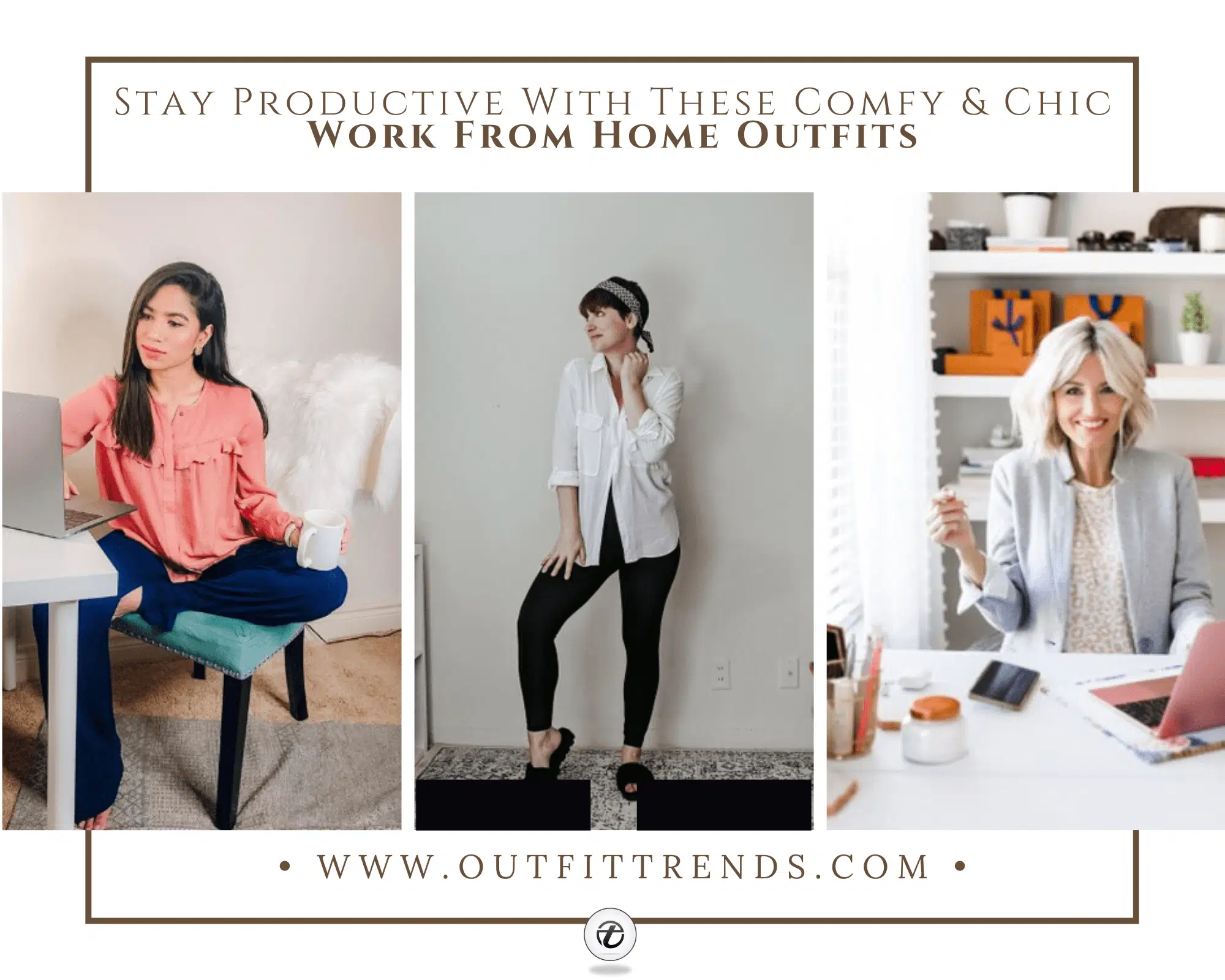 17 Work From Home Outfits That Are Comfy & Chic