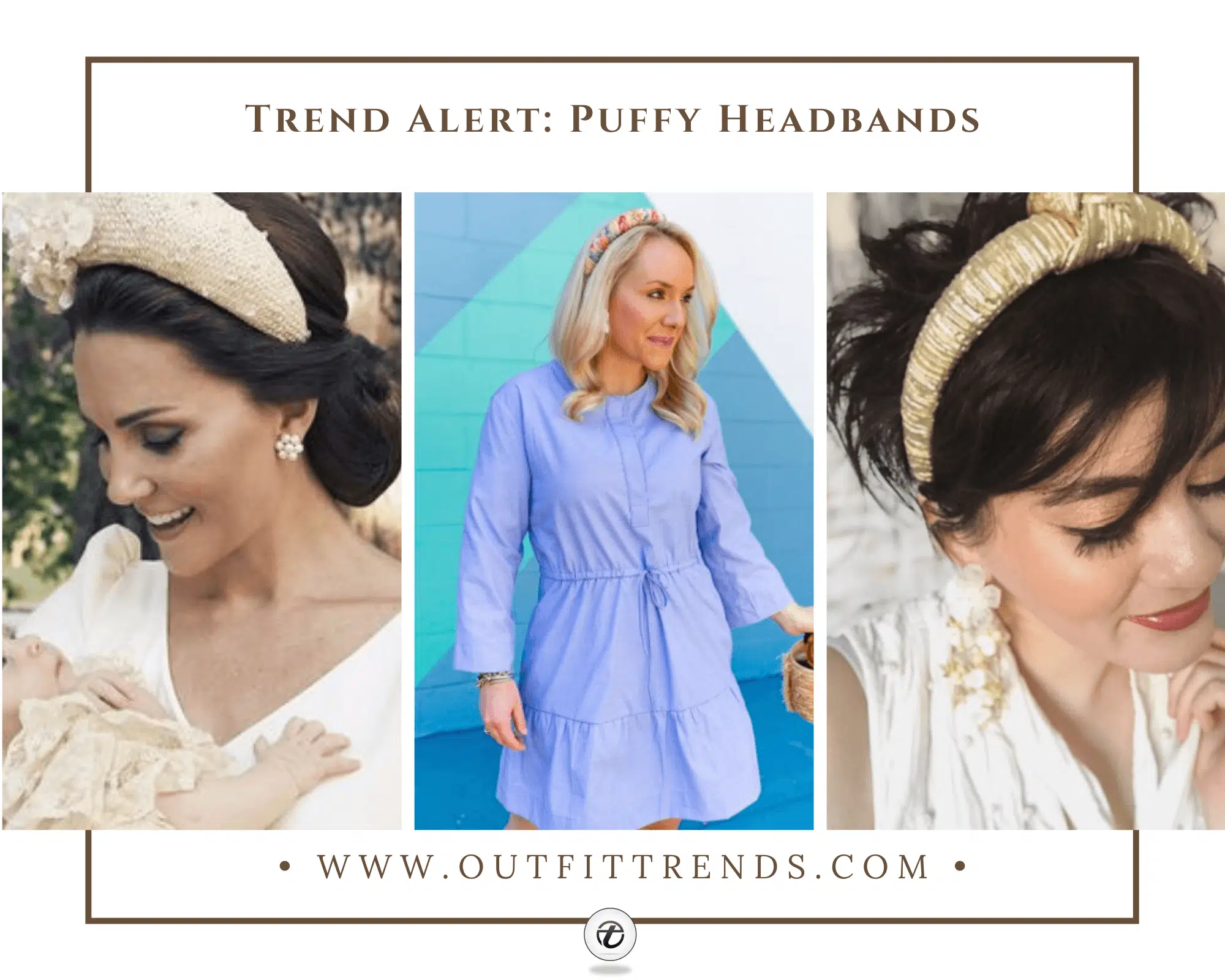 Puffy Headband Trend – 22 Ways To Wear Padded Headbands