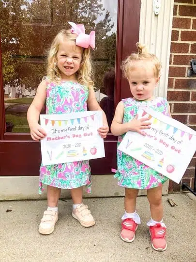 girls first day of preschool outfits