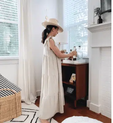 Linen Adelaide Dress