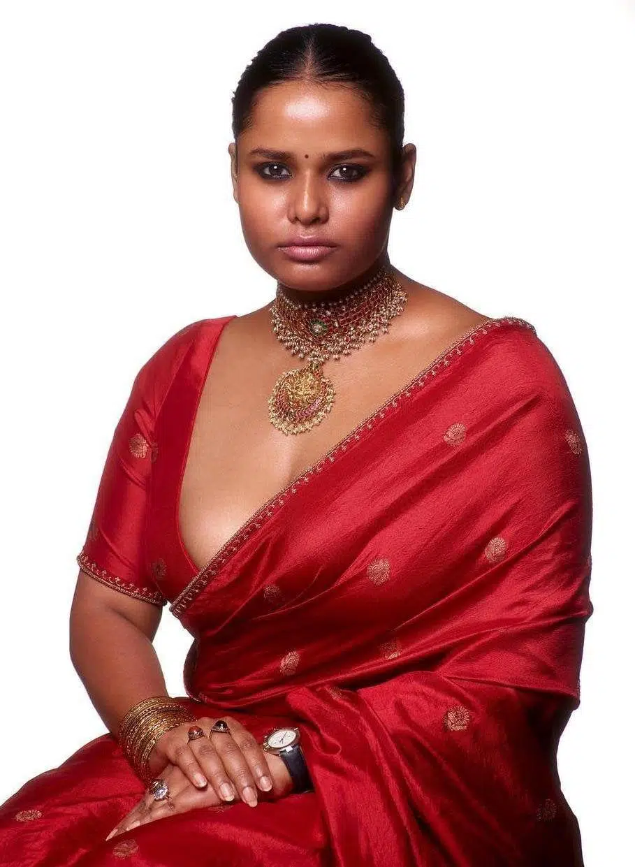 plus size saree blouse designs