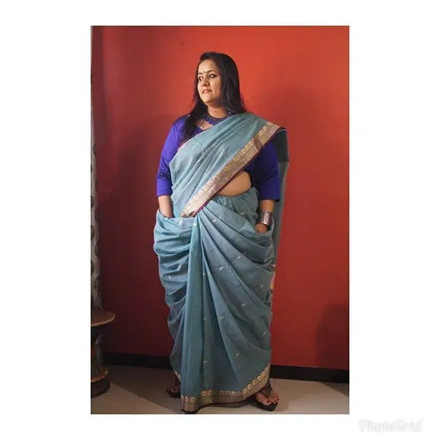 plus size saree blouse designs