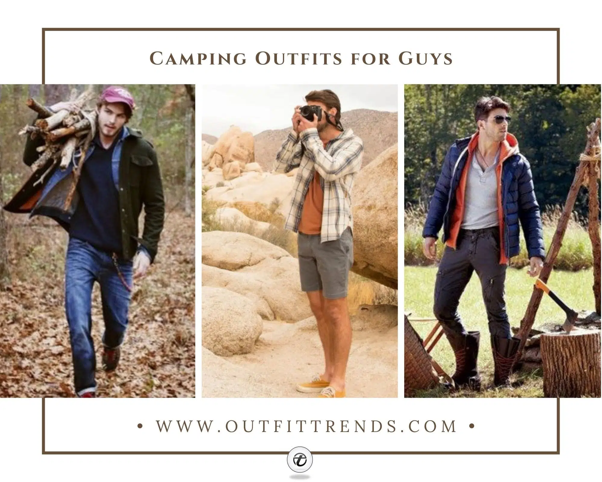 19 Best Camping Outfit Ideas for Men with Packing Tips