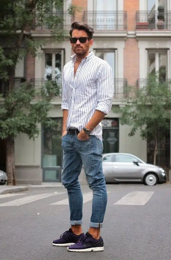 How To Style Striped Shirts 7