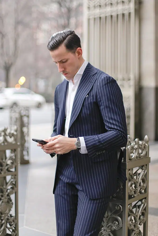 How To Style Striped Suits Men 15