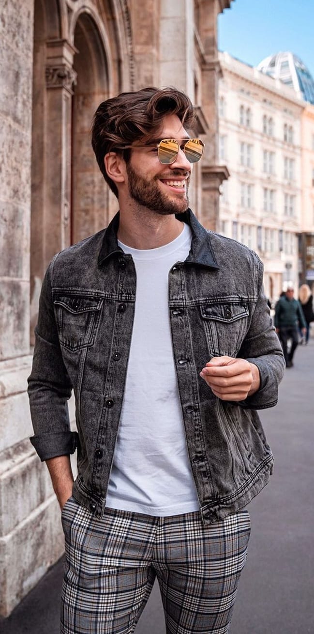 Denim Jean Jacket Outfits For Men 18 Rugged Looks For 2023