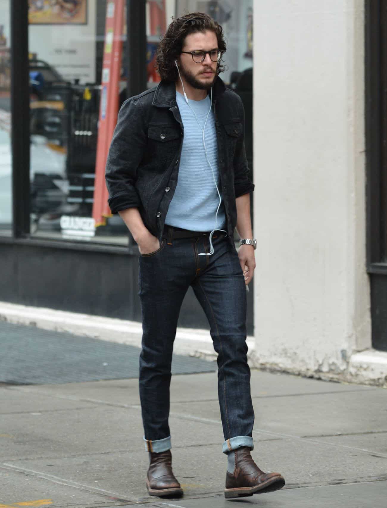 Black Denim Jacket Outfits For Men - 24 Ways To Wear Denim