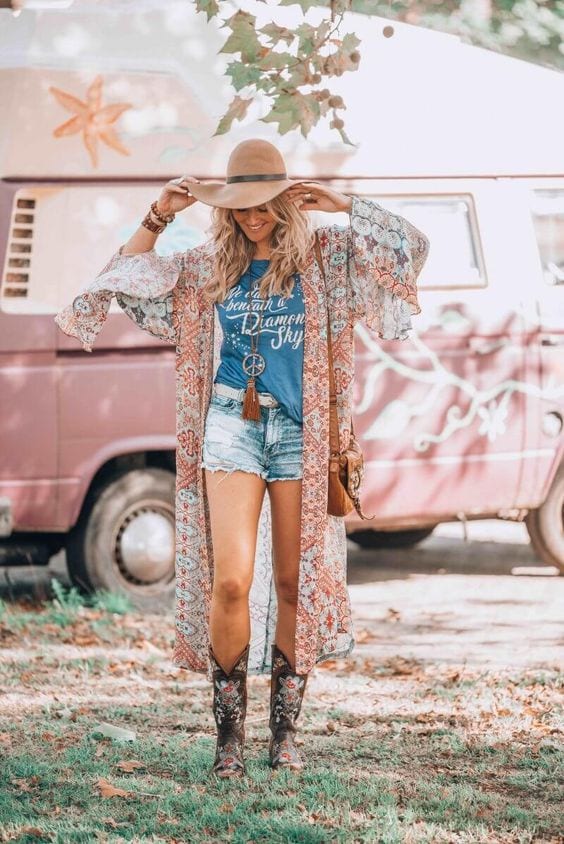 No Index article: Trendy Boho Chic Outfit Ideas.10 Ways to Style in Summers