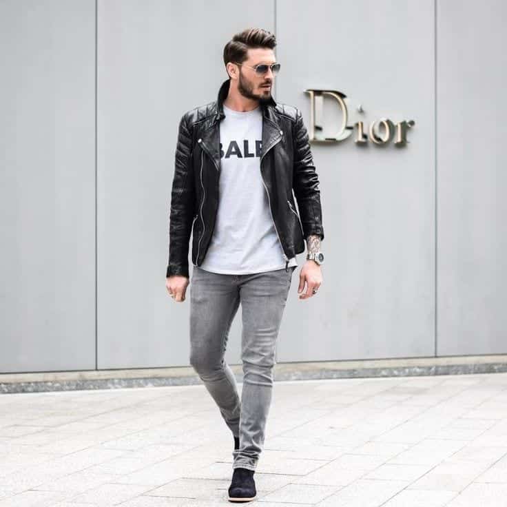 Actualizar 103+ imagen dark grey jeans outfit - Abzlocal.mx