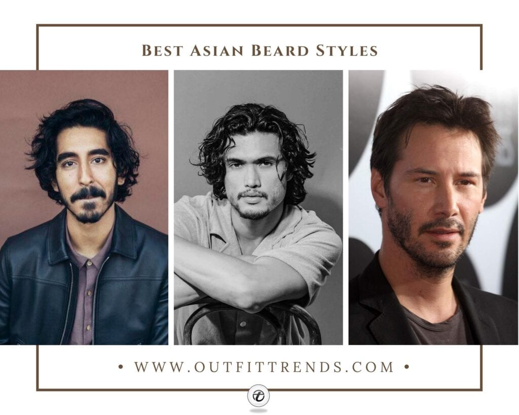 beard styles for asian men