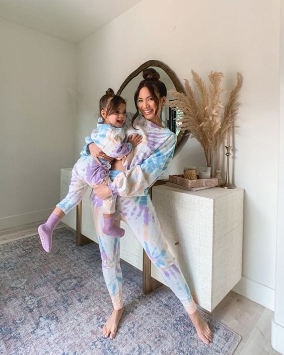 Mommy and me discount tie dye pajamas