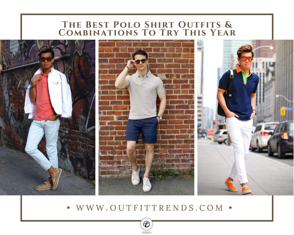 polo shirt outfits men