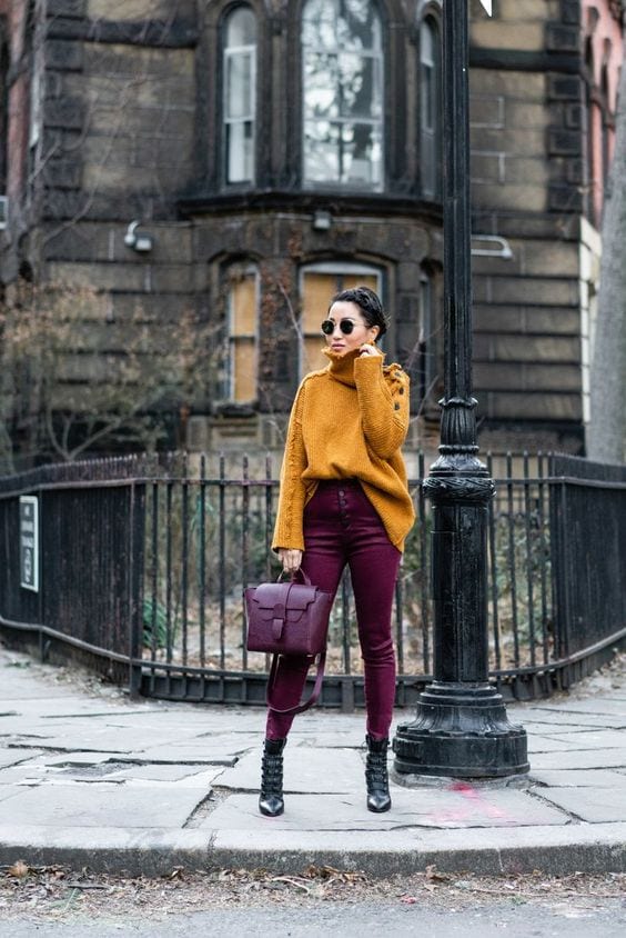 Burgundy Outfits for Women- 30 Ways to Wear Burgundy Color