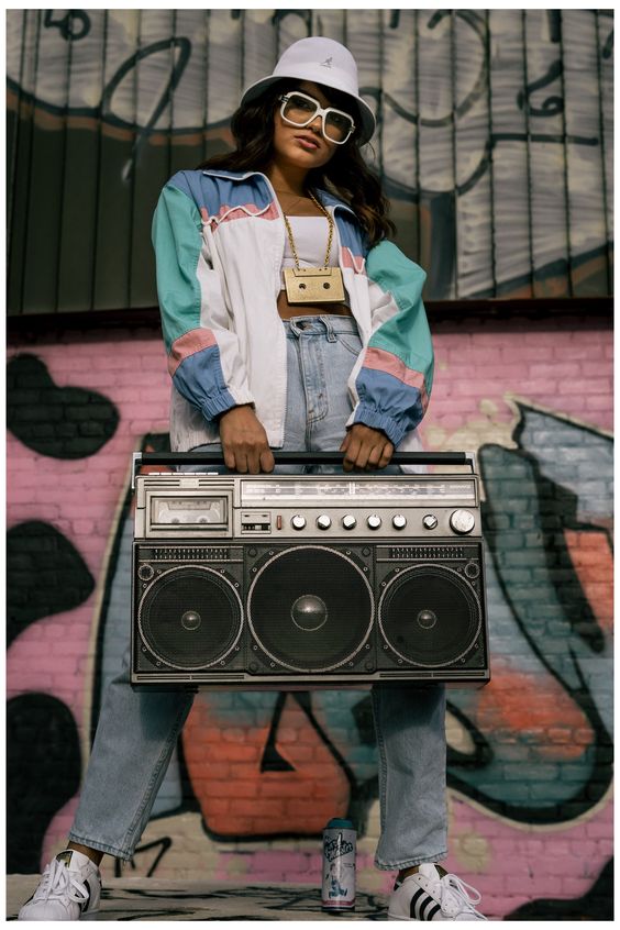 80s fashion for women hip hop