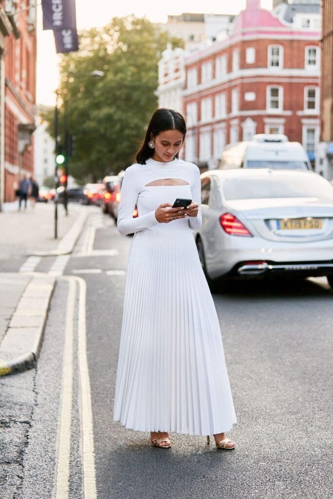 Accordion Skirt Outfits