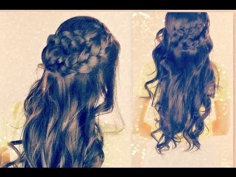 Half Up Boho Braids Tutorial