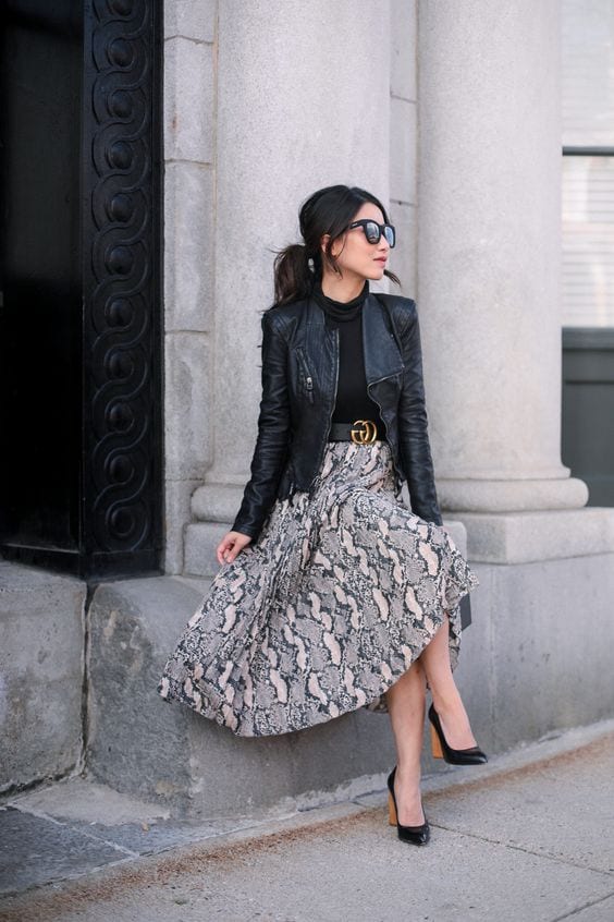 Best Snakeskin Print Outfits- 34 ways to wear Snake Print