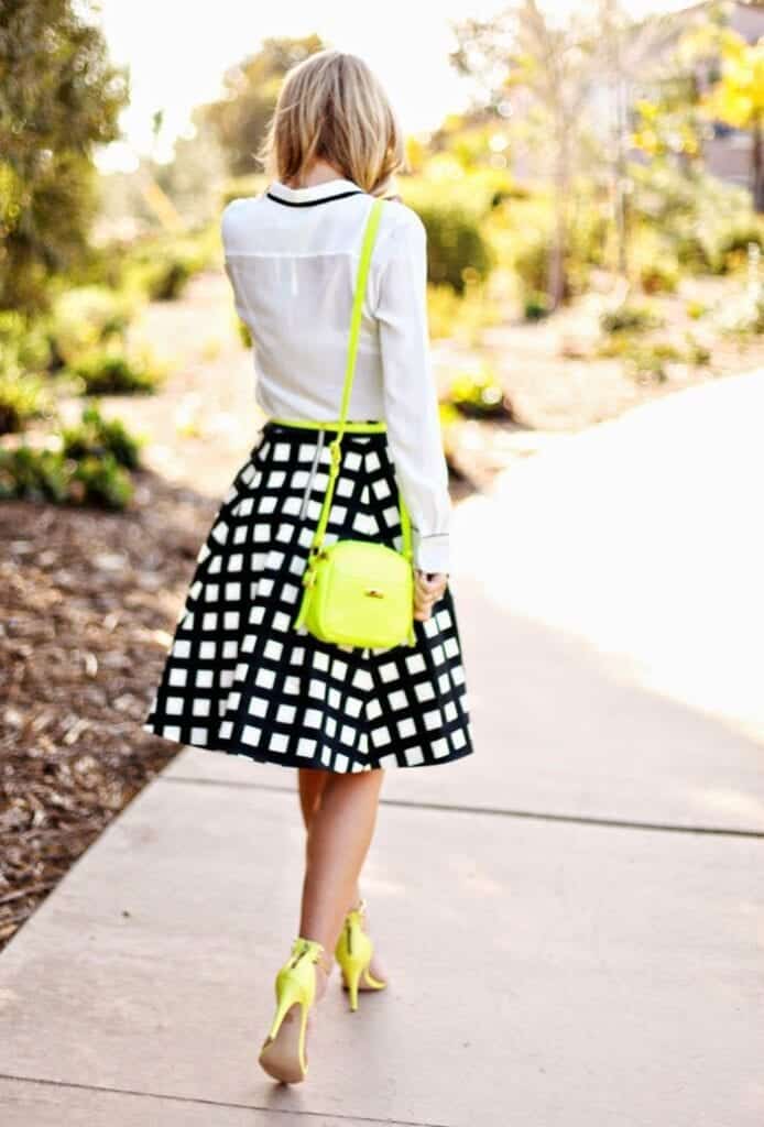 How to Wear Plaid Skirts ? 32 Outfit Ideas