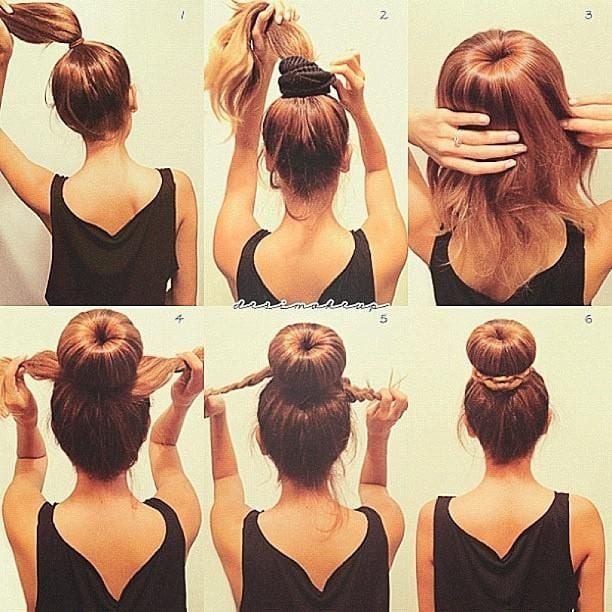 Sock Bun Tutorial