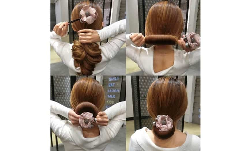 Twisted Headband Hairstyle