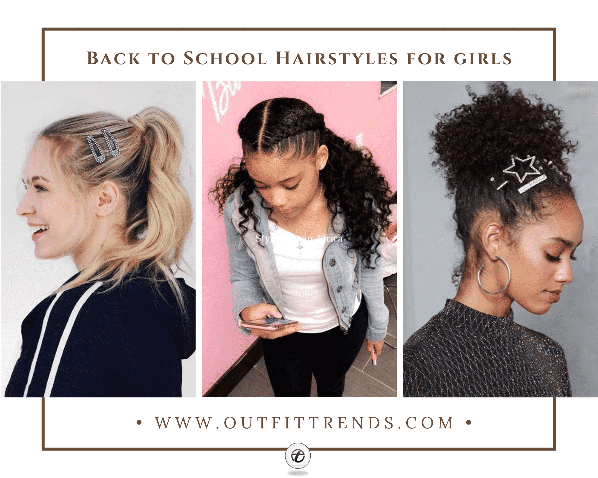 how to make hair styles for school