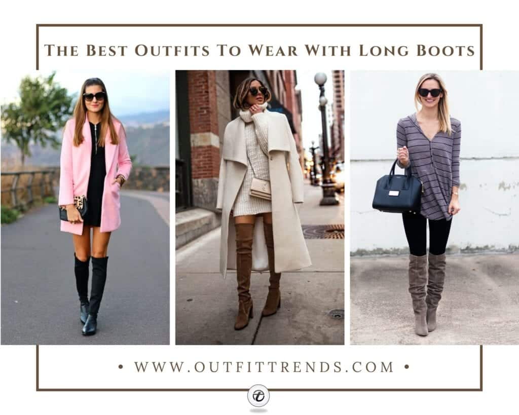 outfits with long boots