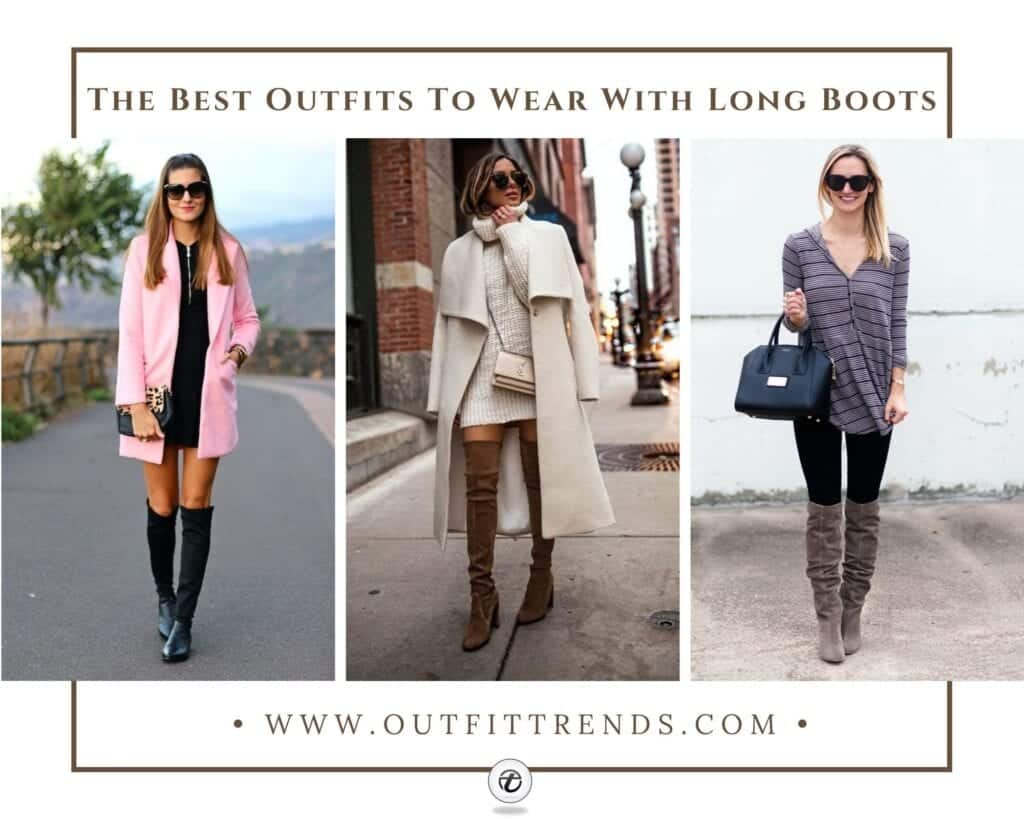 How To Style Tall Tan Boots With Jeans