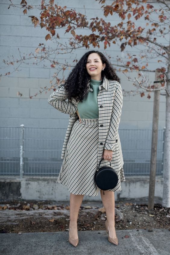 How to Wear Plaid Skirts ? 32 Outfit Ideas