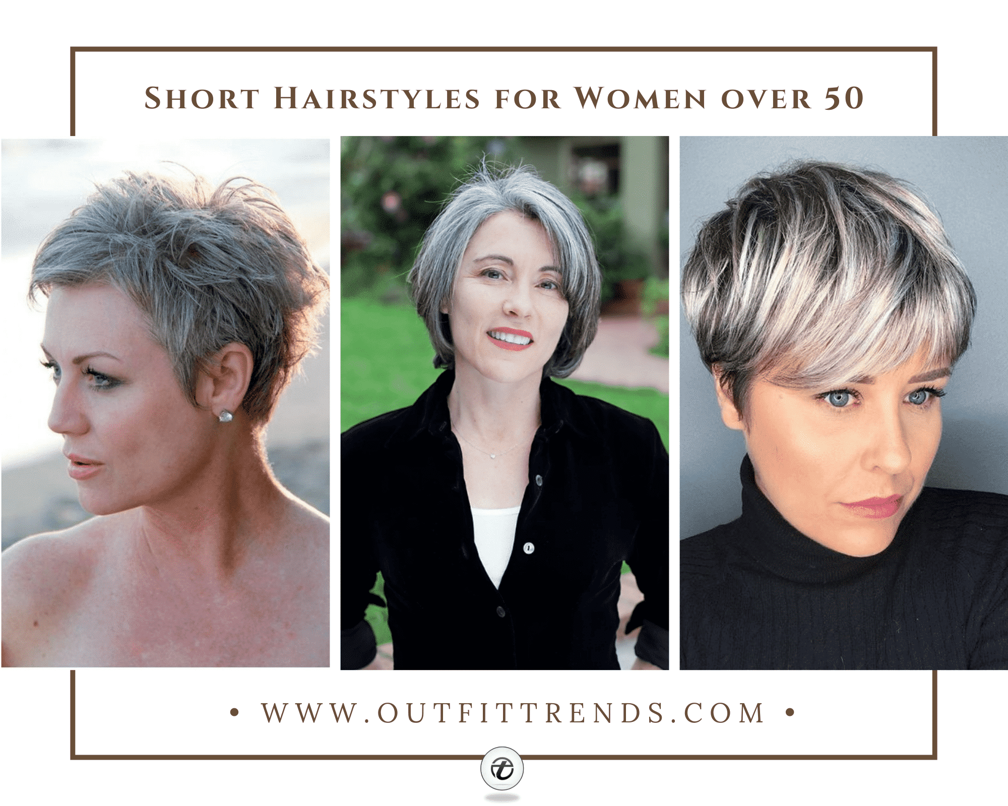 40 Short Haircuts for Women over 50 for You to Look Current and Classy
