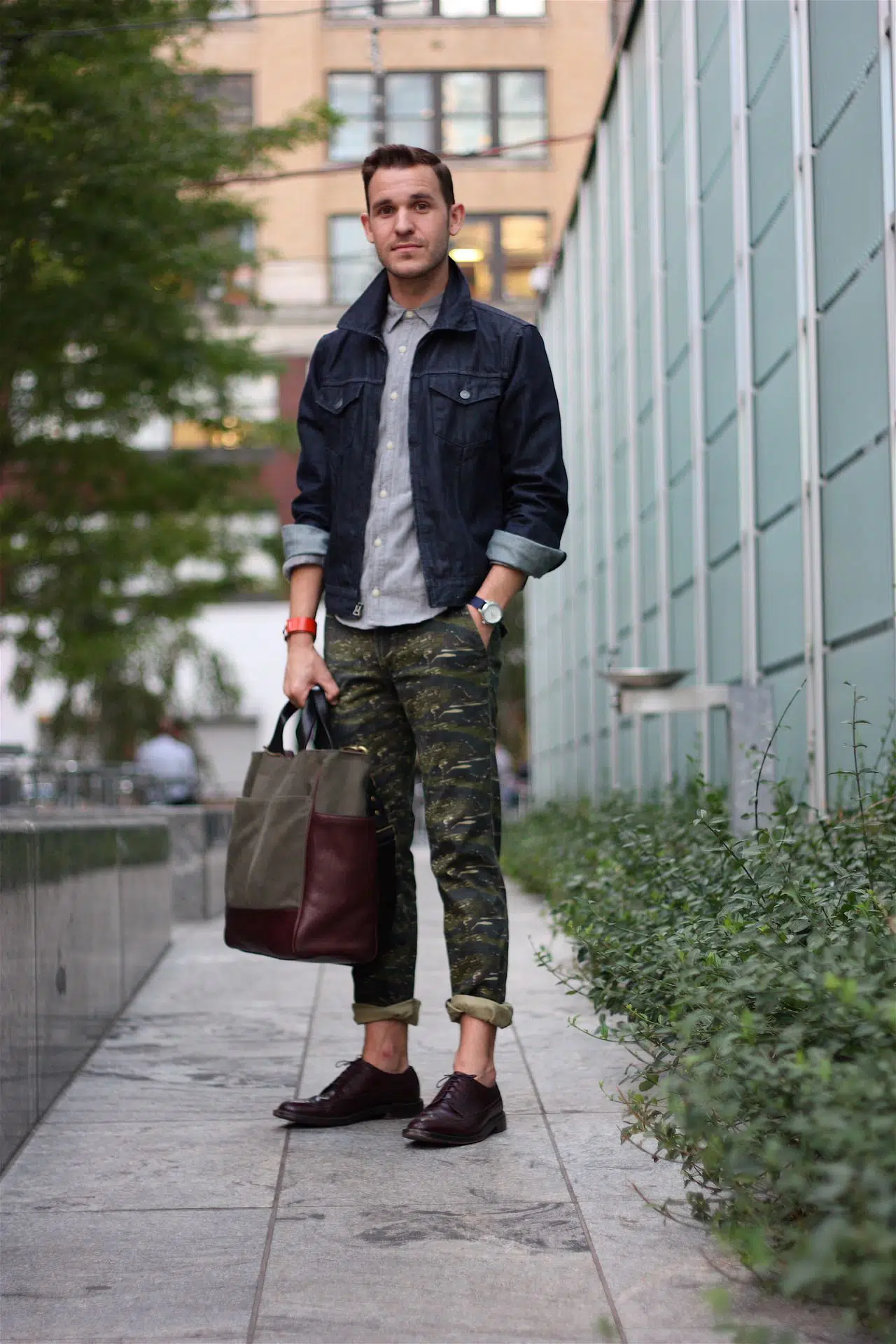 Camo Pants Outfits for Men