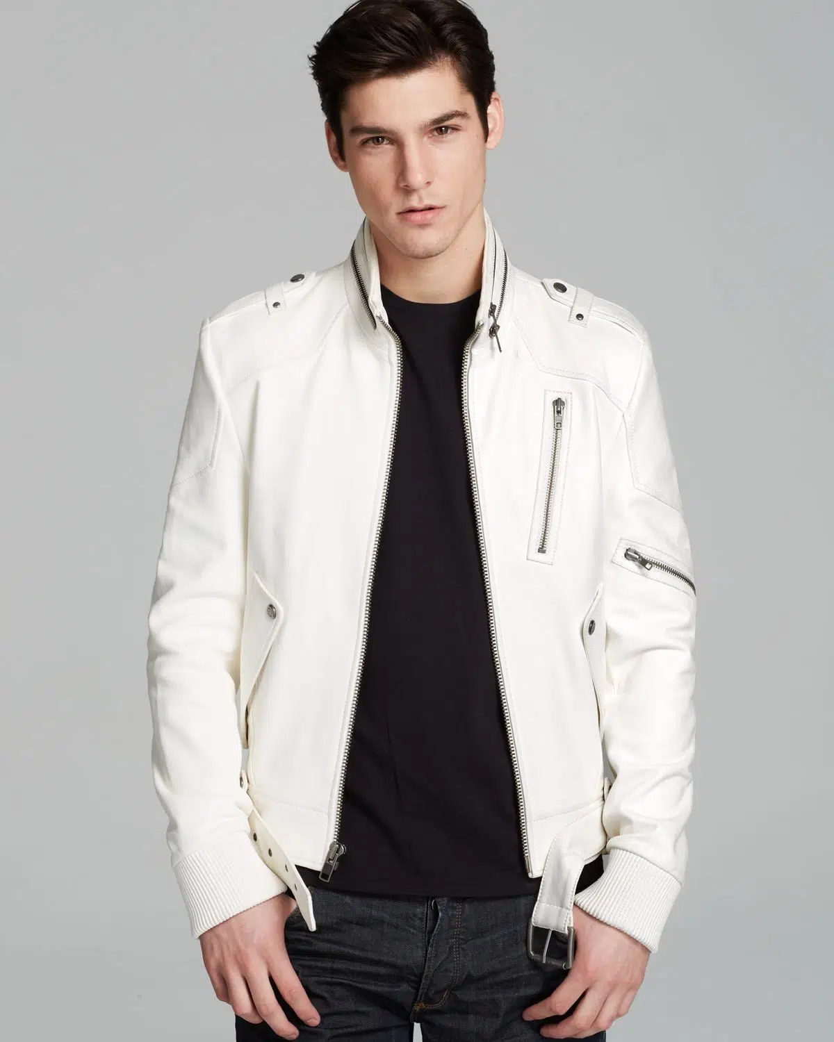 best white jacket outfits for men